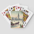 Suche nach schlitten spielkarten Vintag