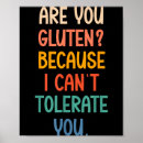 Suche nach gluten poster Lustig