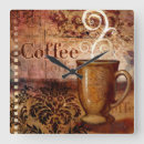 Suche nach zuhause décor wanduhren Kaffee