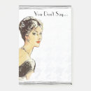 Suche nach retro frau post it Illustration