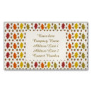 Suche nach eichen blätter visitenkarten Rückgang