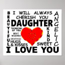 Suche nach liebe meine tochter poster Herz