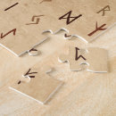 Suche nach runen puzzle Jede person