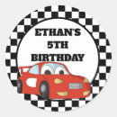 Suche nach red race car aufkleber Geburtstagsparty
