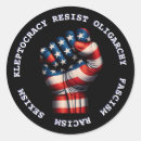 Suche nach widerstand aufkleber Demokrat