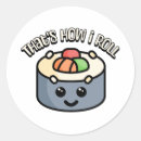 Suche nach sushi aufkleber Rolle