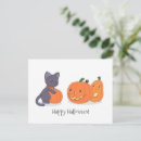 Suche nach black cat postkarten Kürbis