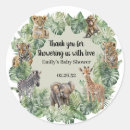 Suche nach safari baby shower aufkleber Tiere