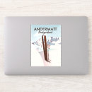 Suche nach andermatt aufkleber Schi