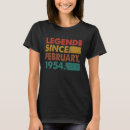 Suche nach legende seit 1954 tshirts Februar