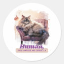 Suche nach hausbesitzer aufkleber Lustige katze