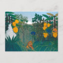 Suche nach henri rousseau postkarten Kunstpostkarte