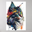 Suche nach maine coon cat kunst Tiere