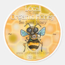 Suche nach honey bee aufkleber Bio honig