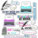 Suche nach autoren aufkleber Schriftsteller