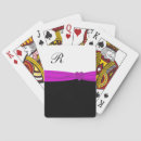 Suche nach lila hochzeit spielkarten Monogramm