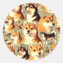 Suche nach shiba inu waren aufkleber Welpe