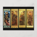 Suche nach alphonse mucha postkarten Vintag