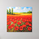 Suche nach mohnblumen leinwandbilder Malerei