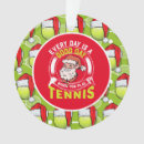 Suche nach lustiges tennis ornamente Santa