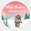 Suche nach roter fuchs aufkleber Weihnachten