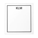 Suche nach buchstaben notizblock Personalisiert