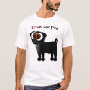 Suche nach liebe mops tshirts Puggle