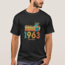 Suche nach legende seit 1963 tshirts Geburtstag