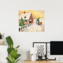 Suche nach schneebedeckte poster Weihnachtsbaum