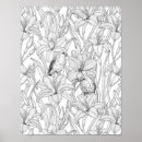 Suche nach schwarz weiße lilie poster Natur