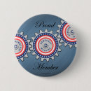 Suche nach mitglied buttons Demokrat