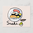 Suche nach japanischer cartoon postkarten Sushi