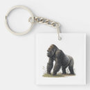 Suche nach gorilla schlüsselanhänger Wildtiere