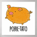 Suche nach schweinefleisch poster Cartoon