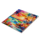 Suche nach palme sonnenuntergang fliesen Meer