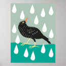 Suche nach schwarzer vogel poster Vogelbeobachter