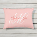 Suche nach coral pink kissen Mit monogramm