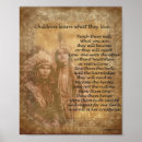 Suche nach native americans poster Vintage