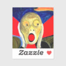 Suche nach der schrei aufkleber Spukhaft