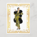 Suche nach vintage flapper postkarten 20er