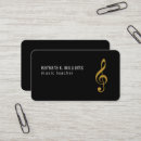 Suche nach musiknoten visitenkarten Für sie