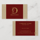 Suche nach monogramm d visitenkarten Elegant