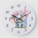 Suche nach elefant wanduhren Für kinder