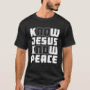 Suche nach religion des friedens tshirts Jesus