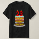 Suche nach 23 geburtstag tshirts 23 jahre alt