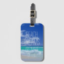 Suche nach sandiger strand gepäckanhänger Tropisch