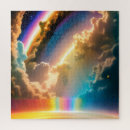 Suche nach wolken puzzle Regenbogen