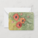 Suche nach mohnblume kleine grußkarten Aquarell