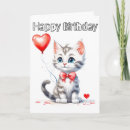 Suche nach katzengeburtstagskarte Niedliche geburtstag