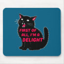 Suche nach brüllend mousepads Schwarze katze
